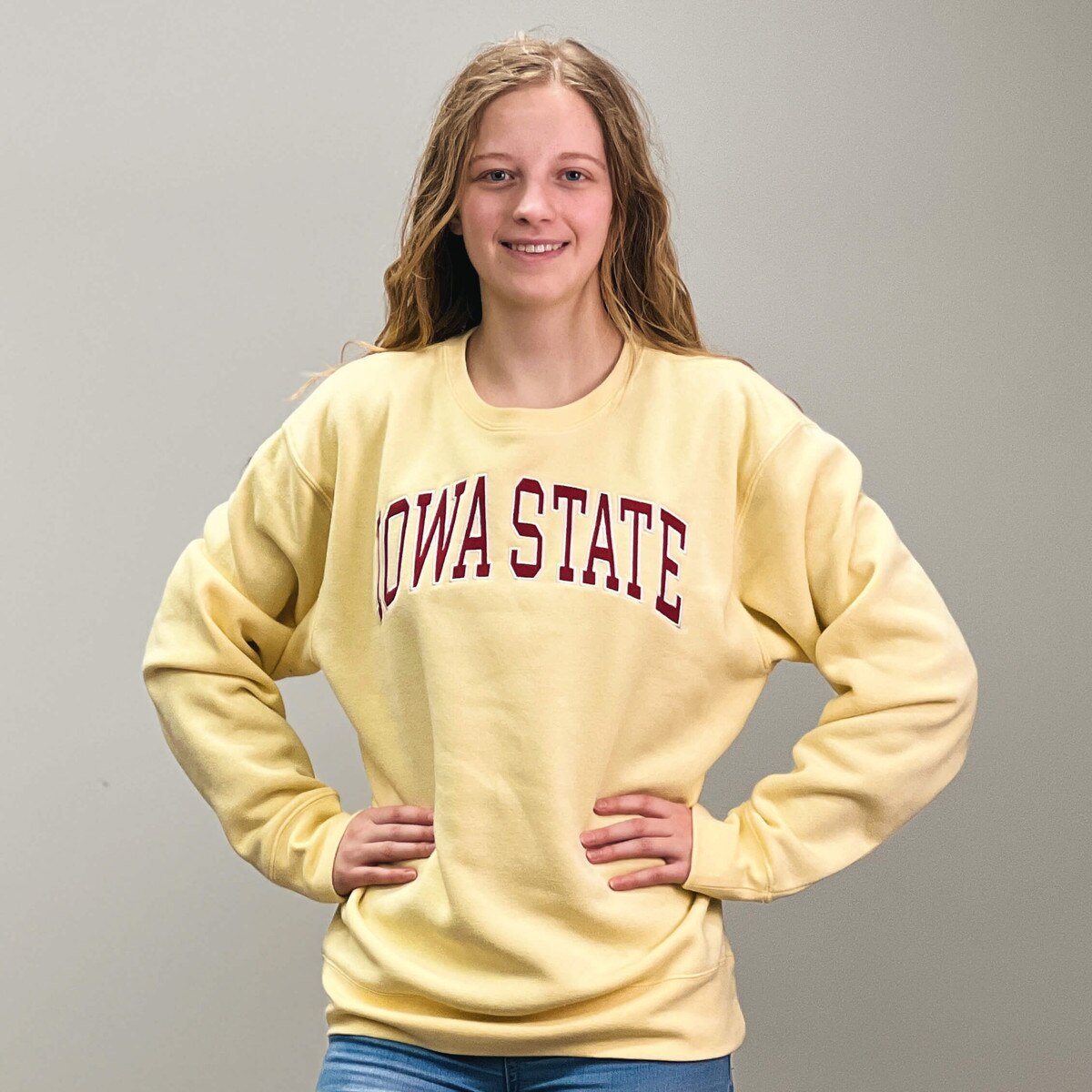 ZooZatz Iowa State Gold Crewneck
